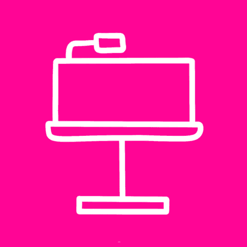 KEYNOTE hot pink app icon