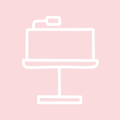 KEYNOTE light pink app icon