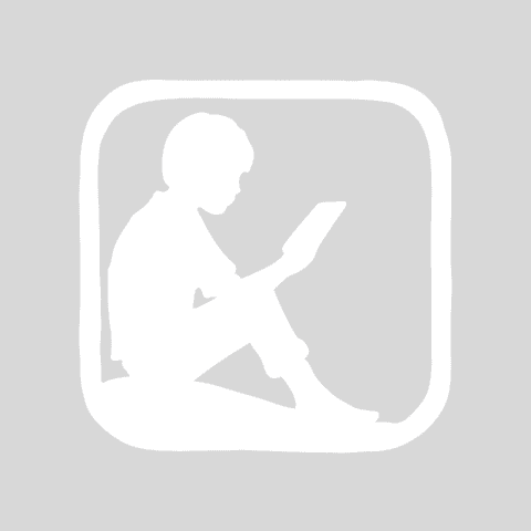 KINDLE light grey app icon