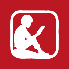 KINDLE red app icon