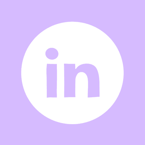 LINKEDIN purple app icon