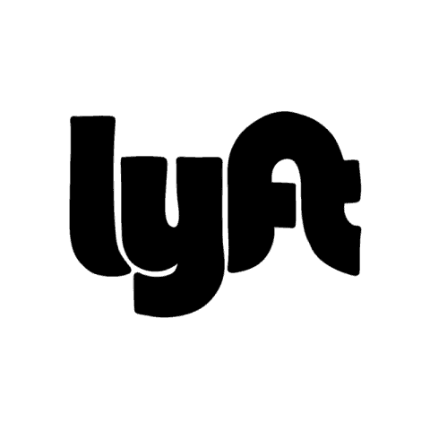 LYFT white app icon