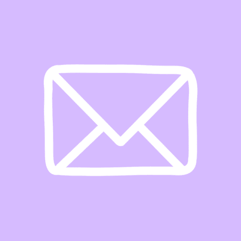 MAIL purple app icon
