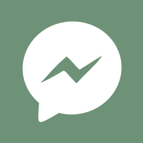 MESSENGER green app icon