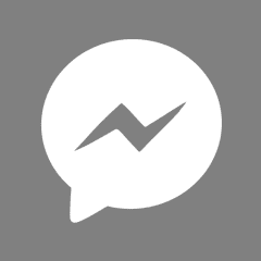 MESSENGER grey app icon