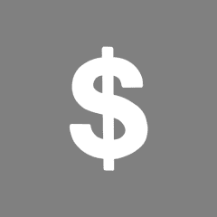 MONEY grey app icon