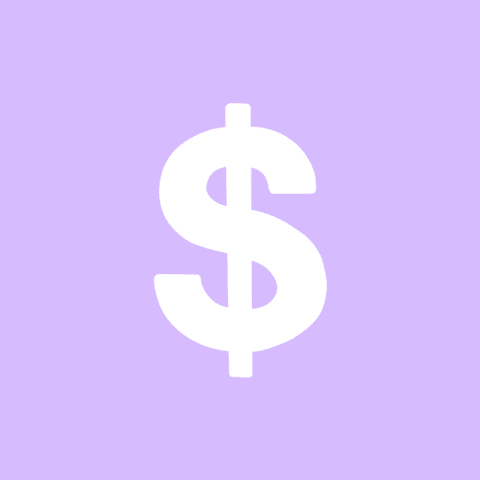 MONEY purple app icon