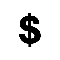 MONEY white app icon