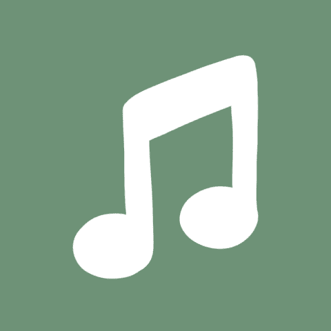 MUSIC green app icon