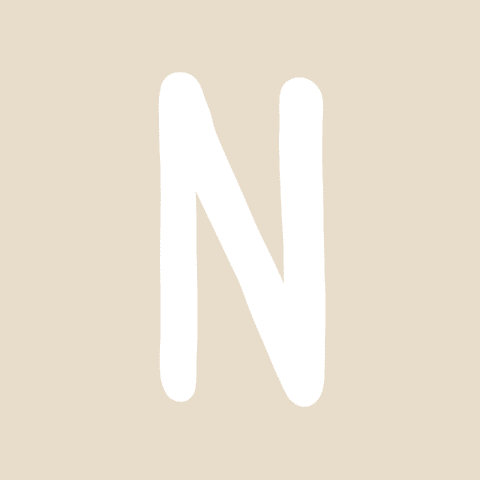 NETFLIX beige app icon