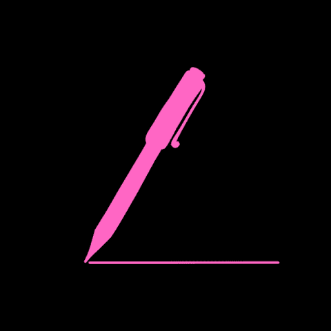 PAGES black and pink app icon