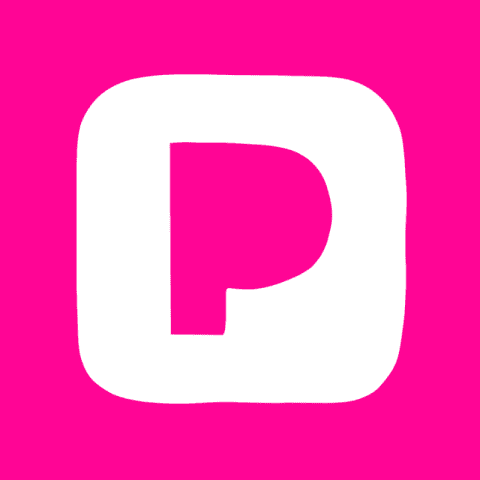 PANDORA hot pink app icon