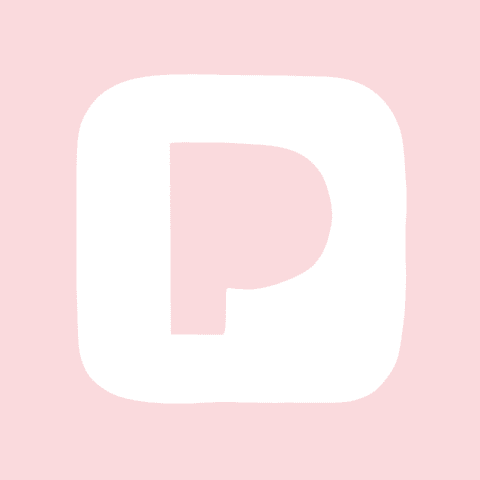 PANDORA light pink app icon