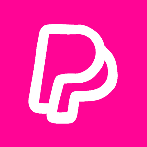 PAYPAL hot pink app icon