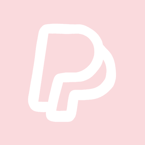 PAYPAL light pink app icon