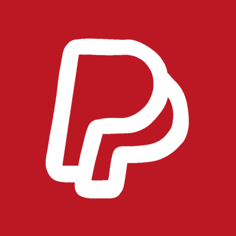 PAYPAL red app icon