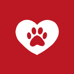 PET red app icon