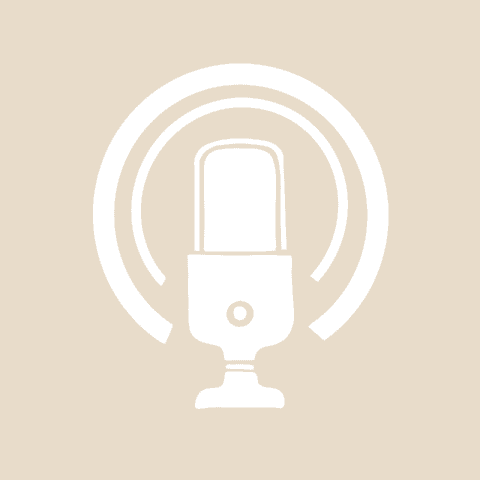 PODCAST beige app icon