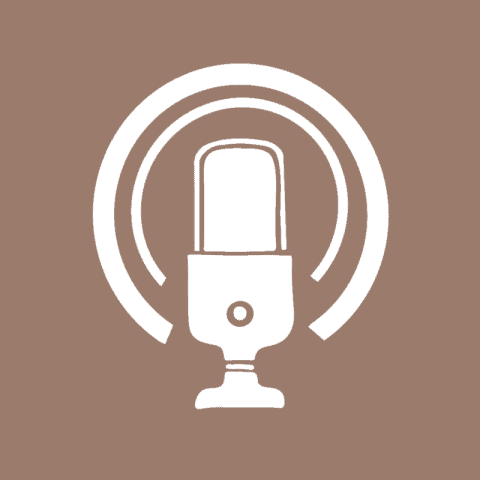 PODCAST brown app icon