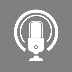 PODCAST grey app icon