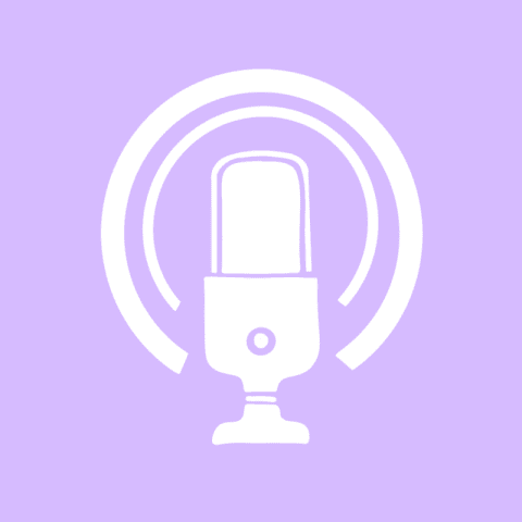 PODCAST purple app icon