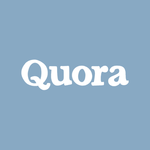 QUORA blue app icon