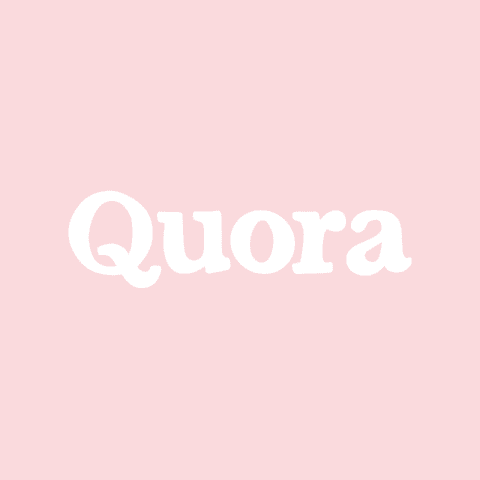 QUORA light pink app icon