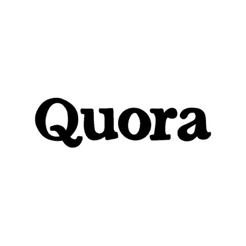 QUORA white app icon