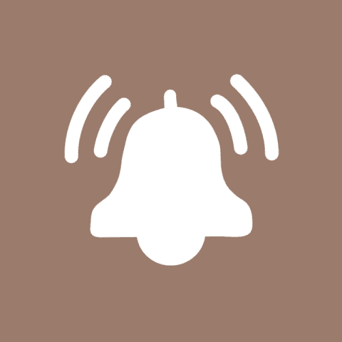 REMINDERS brown app icon