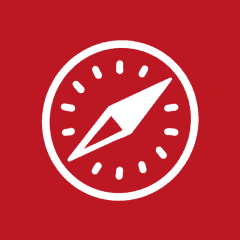 SAFARI red app icon