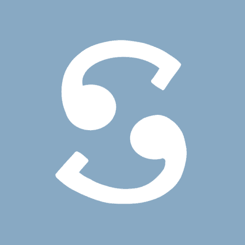 SCRIBD blue app icon