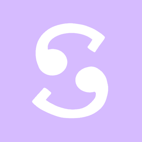SCRIBD purple app icon