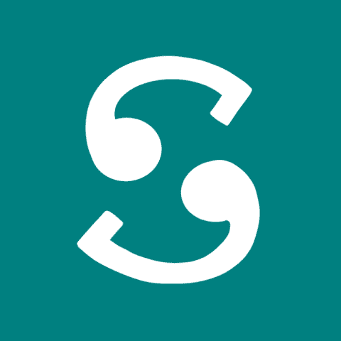 SCRIBD teal app icon