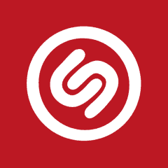 SHAZAM red app icon