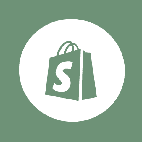 SHOPIFY green app icon