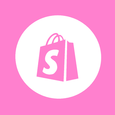 SHOPIFY pink app icon