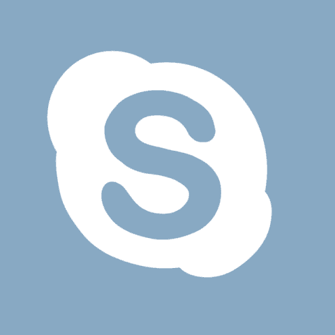 SKYPE blue app icon