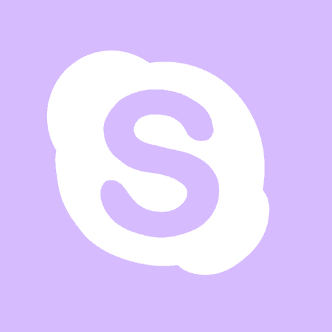 SKYPE purple app icon