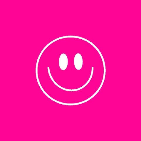 SMILE hot pink app icon