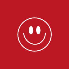 SMILE red app icon