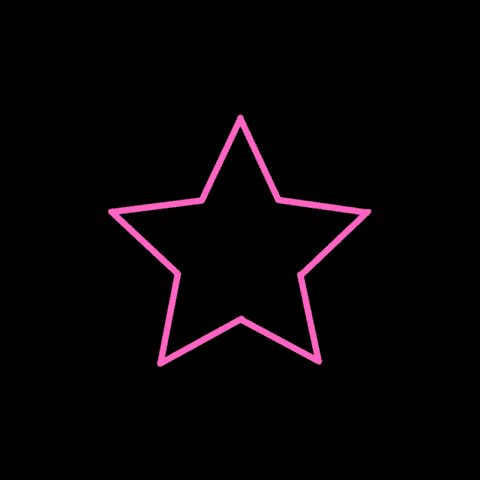 STAR black and pink app icon