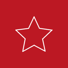 STAR red app icon