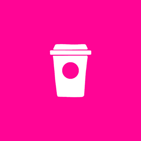 STARBUCKS hot pink app icon