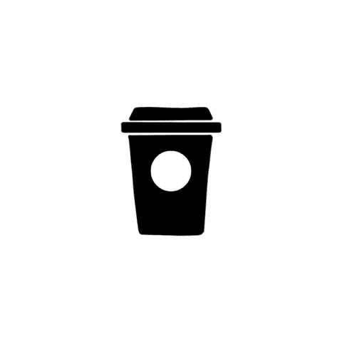 STARBUCKS white app icon