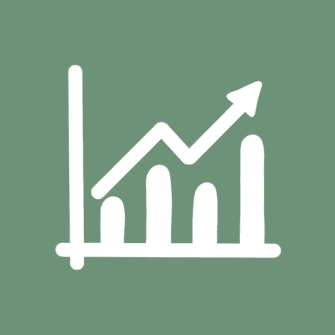 STOCKS green app icon
