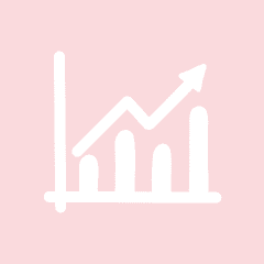 STOCKS light pink app icon