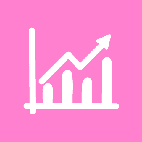 STOCKS pink app icon