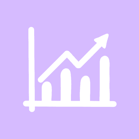 STOCKS purple app icon