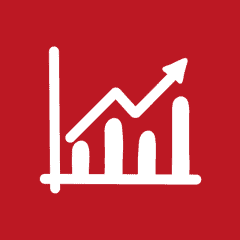 STOCKS red app icon