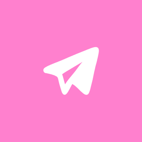 TELEGRAM pink app icon